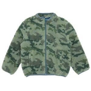 Feather 4 Arrow - Cozy Green and Gray Kids Jacket